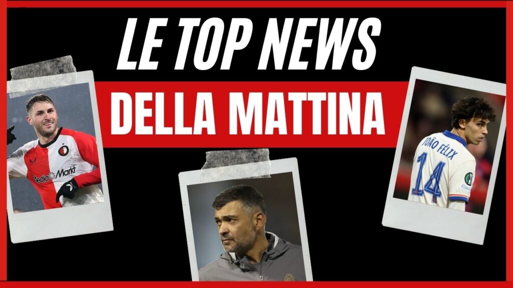 Top News mattina 01-02-2025 PianetaMilan.it