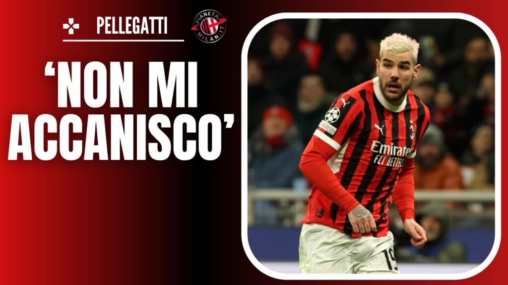 Theo Hernández AC Milan Milan-Feyenoord 1-1 Champions League 2024-2025