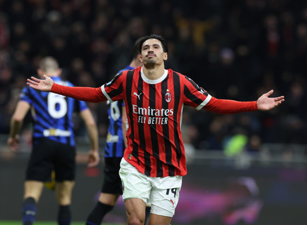 Tijjani Reijnders derby Milan-Inter 1-1 Serie A 2024-25