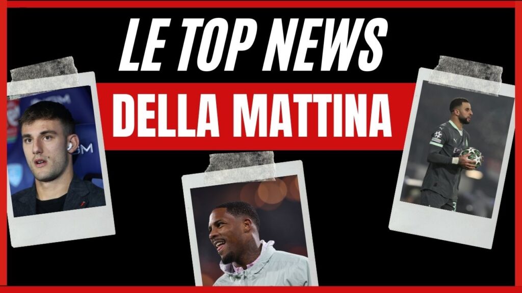 Top News mattina 13/02/2025 PianetaMilan.it