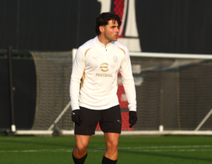 Riccardo Sottil AC Milan allenamento Milanello