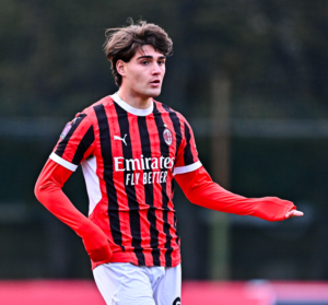 Mattia Malaspina, calciatore del Milan Futuro (getty images)