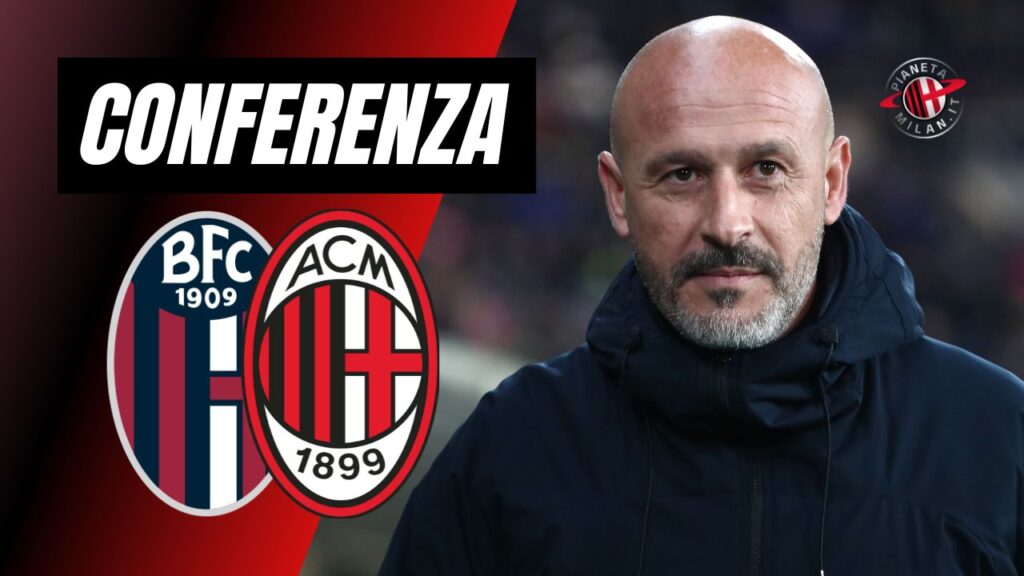 Conferenza Stampa Vincenzo Italiano Bologna Bologna-Milan Serie A 2024-2025