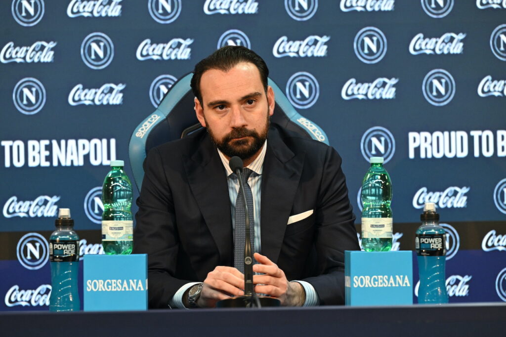 Giovanni Manna Napoli conferenza stampa