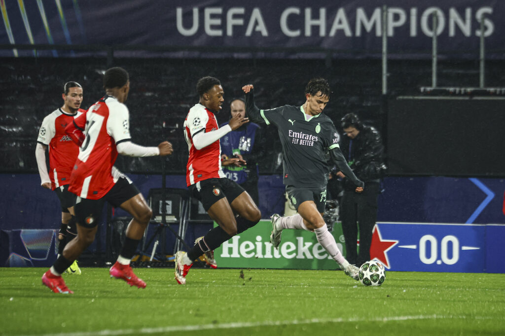 Joao Felix AC Milan Feyenoord-Milan 1-0 Champions League 2024-2025