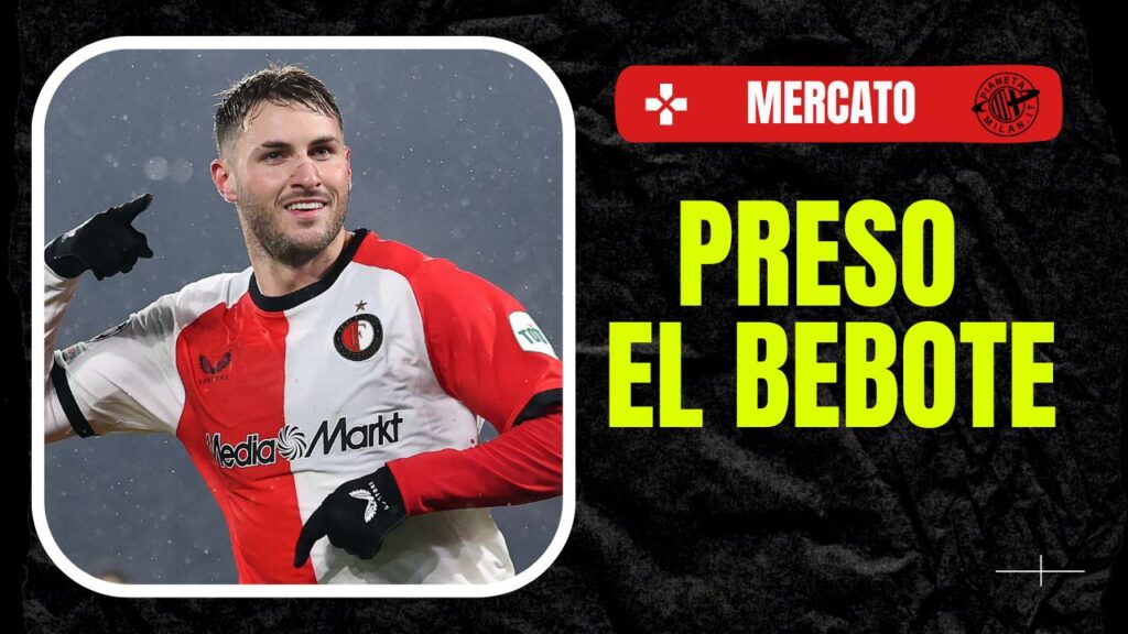 Santiago Giménez Feyenoord Calciomercato AC Milan