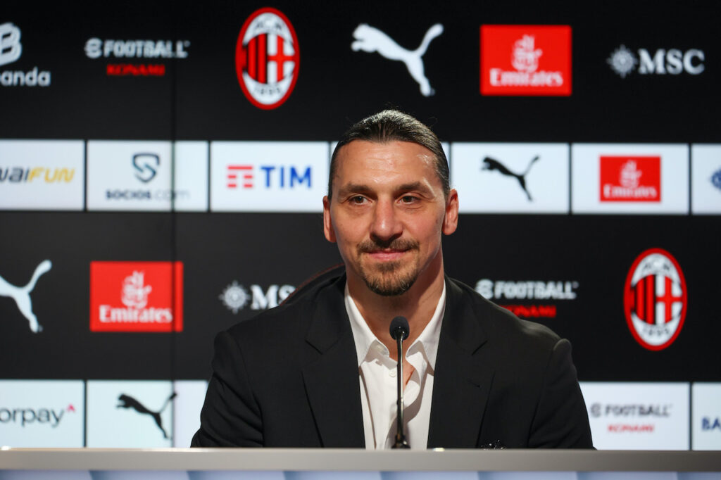 Zlatan Ibrahimovic RedBird AC Milan conferenza stampa Casa Milan