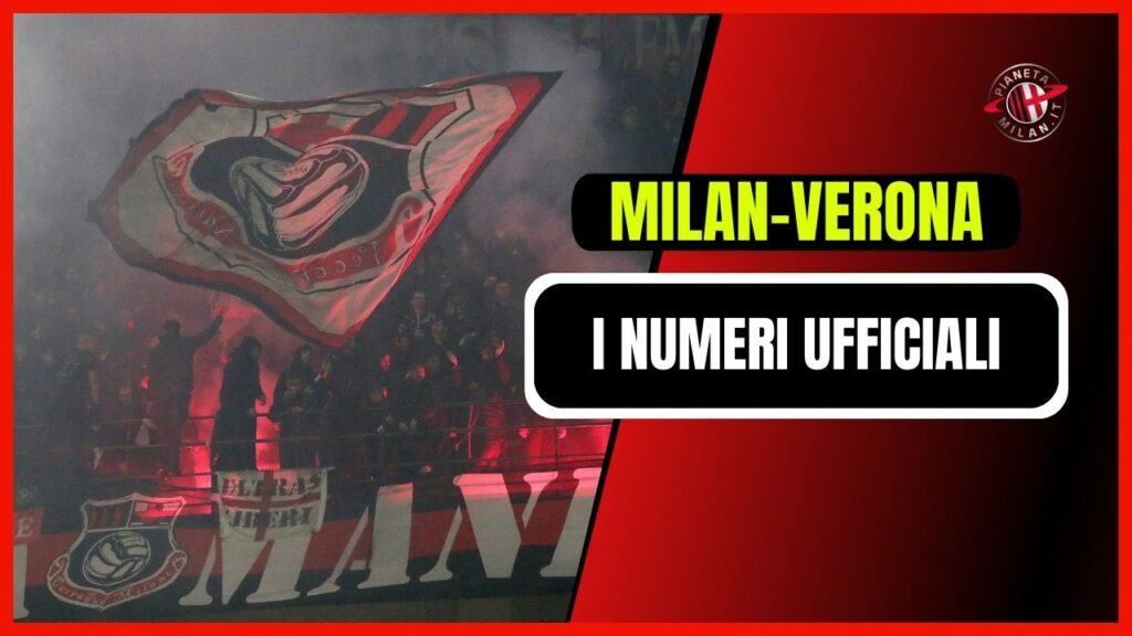 Milan-Verona Serie A 2024-2025 spettatori San Siro