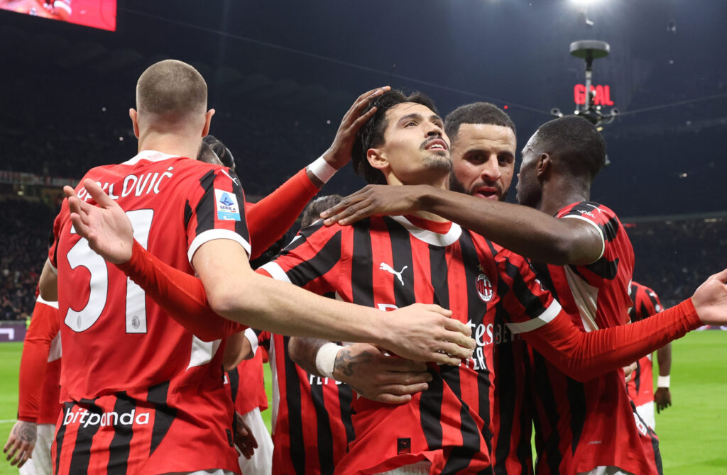Tijjani Reijnders derby Milan-Inter 1-1 Serie A 2024-25