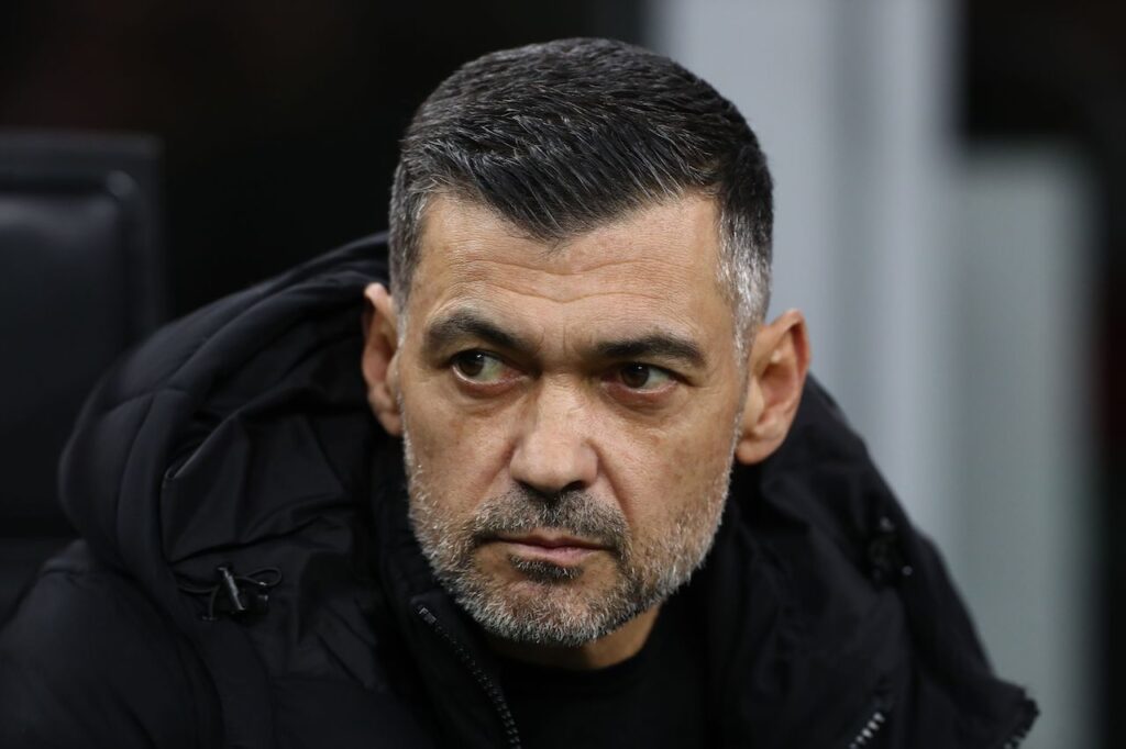 Sergio Conceicao AC Milan derby Milan-Inter 1-1 Serie A 2024-2025