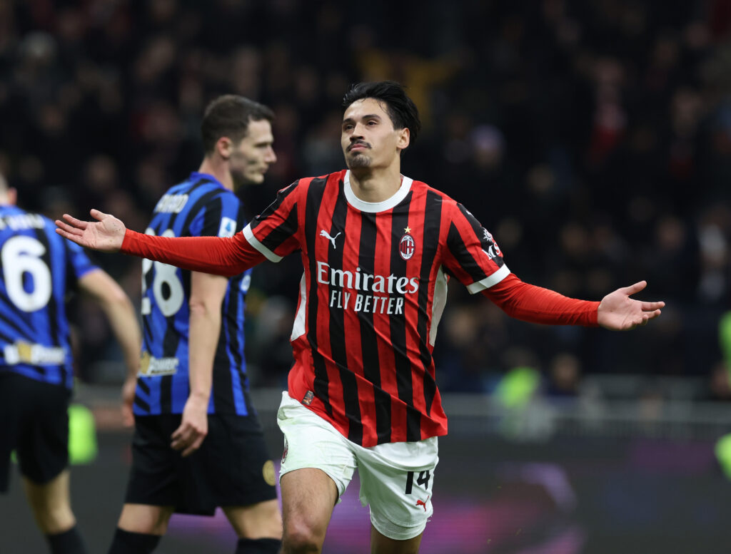 Tijjani Reijnders derby Milan-Inter 1-1 Serie A 2024-25