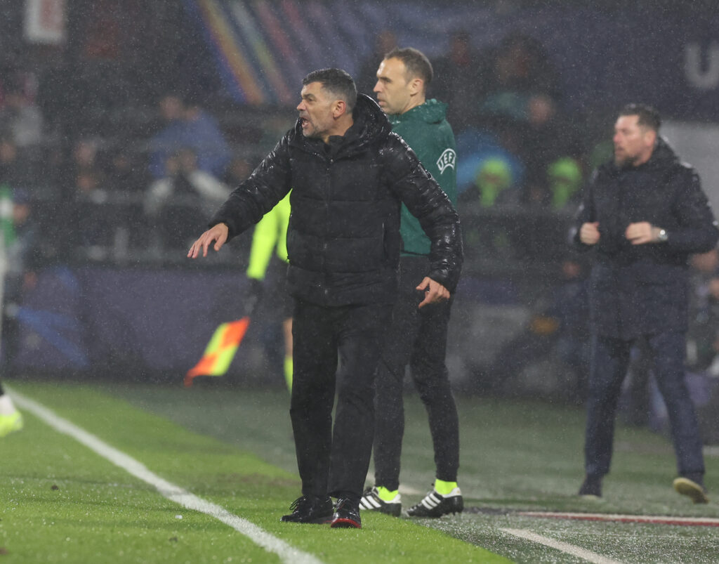 Sergio Conceicao AC Milan Feyenoord-Milan 1-0 Champions League 2024-2025