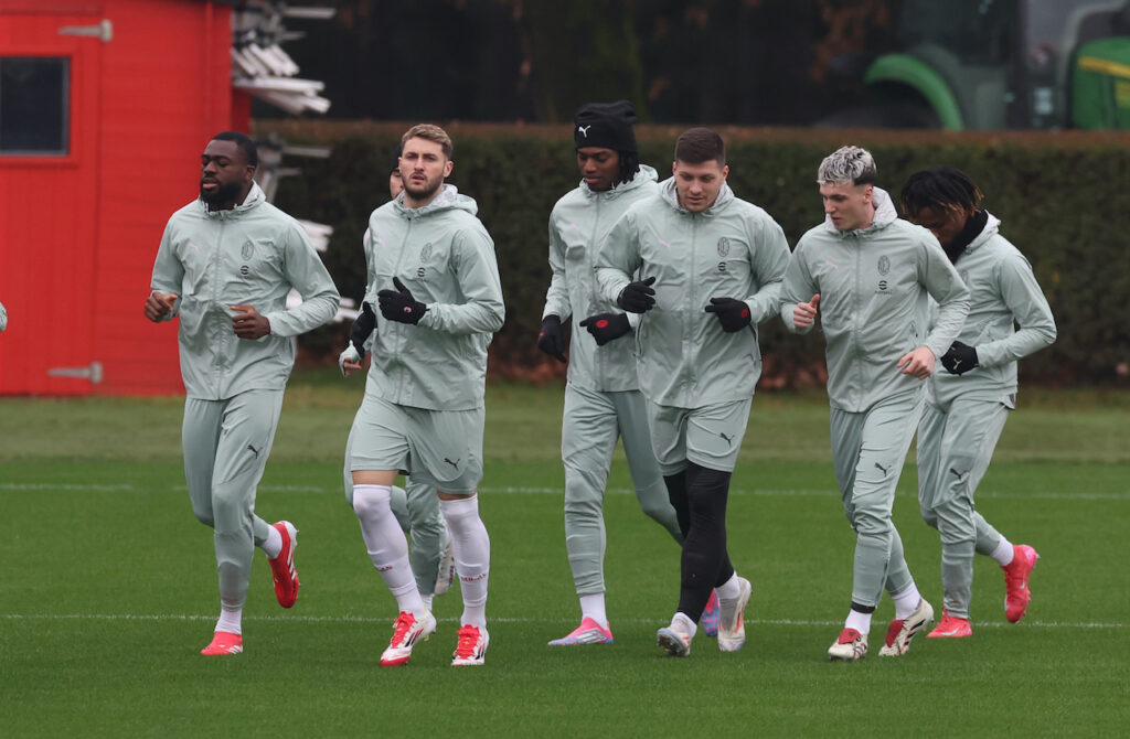 Allenamento AC Milan Milanello
