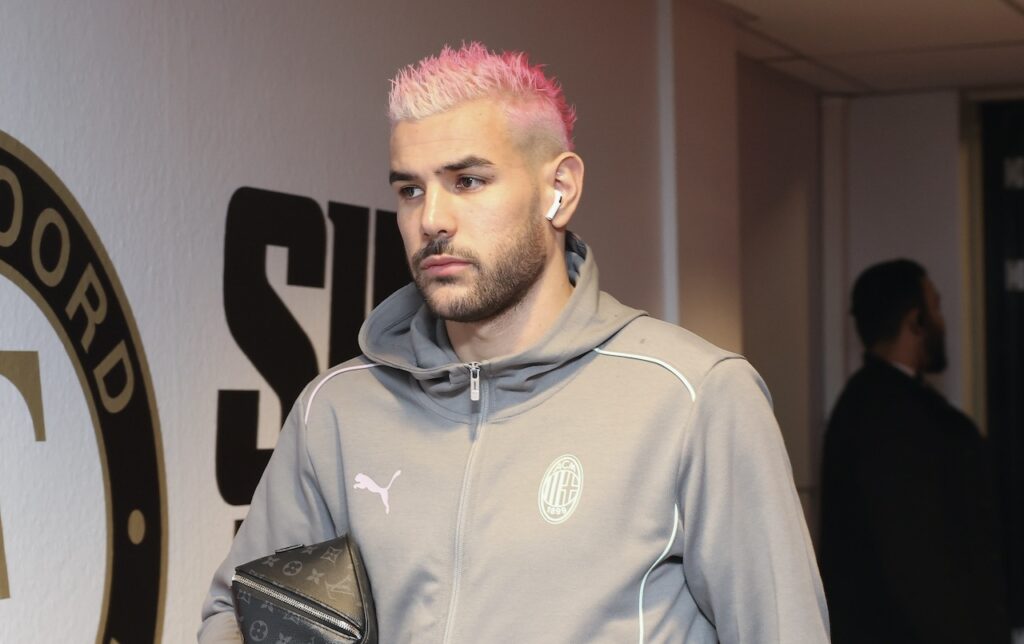 Theo Hernández AC Milan Feyenoord-Milan Champions League 2024-2025