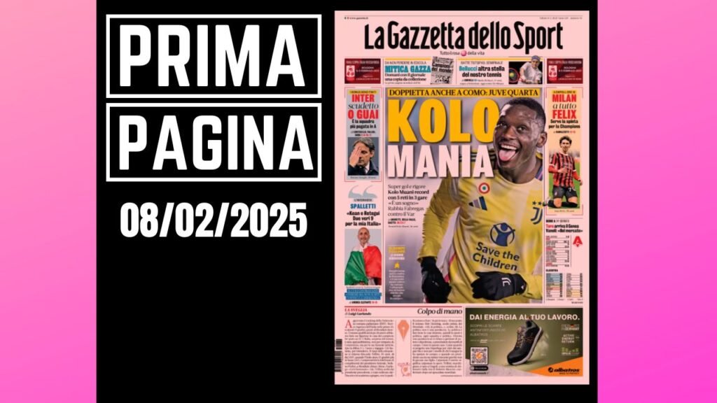 Prima pagina Gazzetta dello Sport: Milan a tutto Joao Felix