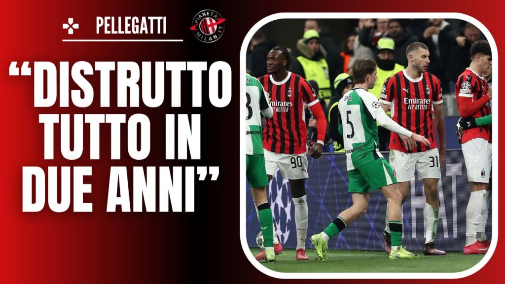AC Milan Milan-Feyenoord 1-1 Champions League 2024-2025 Pellegatti