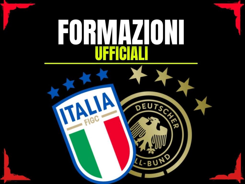 Formazioni Ufficiali Italia-Germania Nations League 20-03-2025