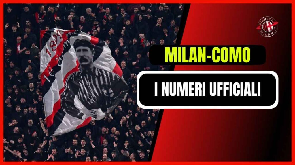 Milan-Como Serie A 2024-2025 spettatori San Siro