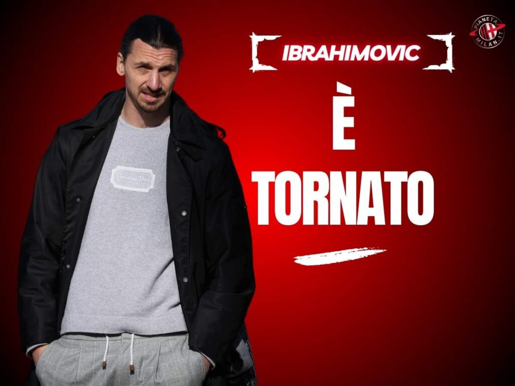 Milan, Ibrahimovic è tornato a Milanello: ecco perché