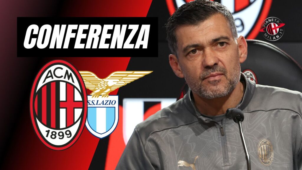 Conferenza Stampa LIVE Sergio Conceicao AC Milan Milan-Lazio Serie A 2024-2025
