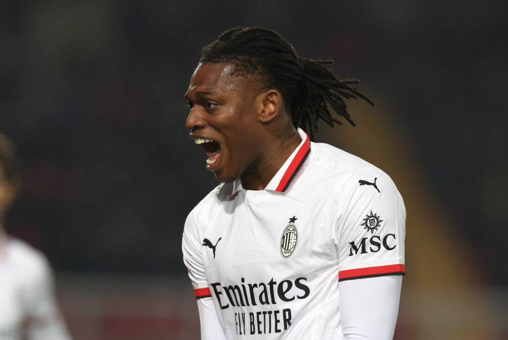 Rafael Leao AC Milan Lecce-Milan 2-3 Serie A 2024-2025