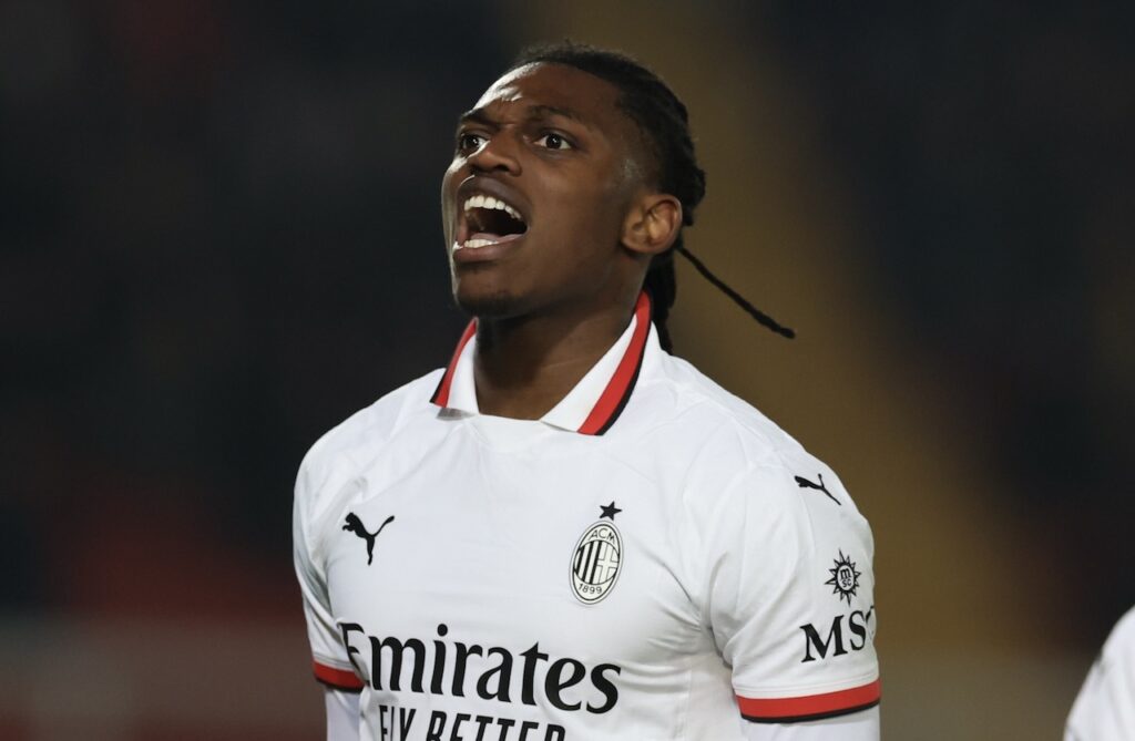Rafael Leao AC Milan Lecce-Milan 2-3 Serie A 2024-2025