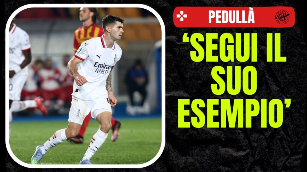 Christian Pulisic AC Milan Lecce-Milan 2-3 Serie A 2024-2025