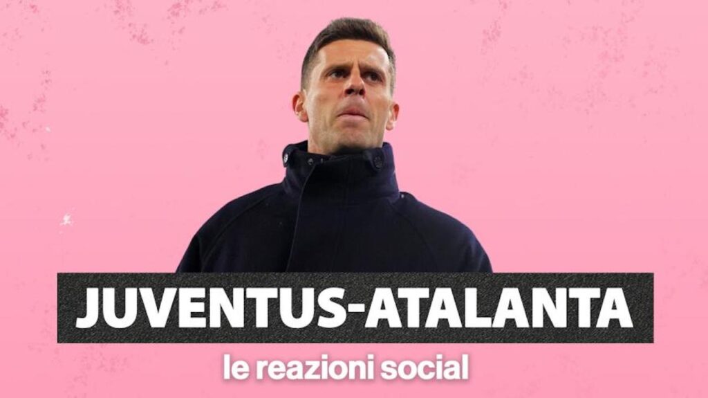 Juventus Atalanta reazioni social