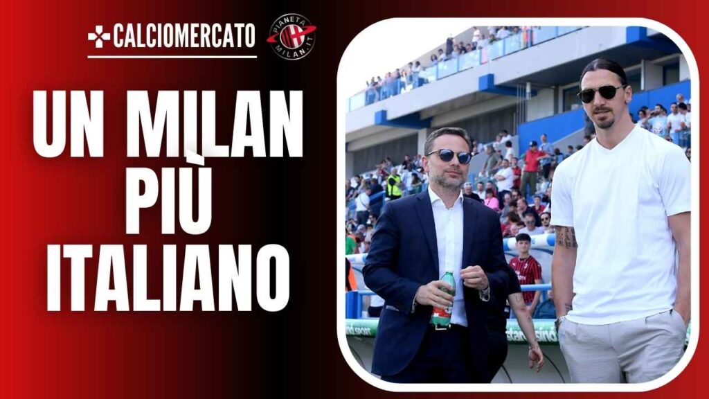 Giorgio Furlani Zlatan Ibrahimovic Calciomercato AC Milan