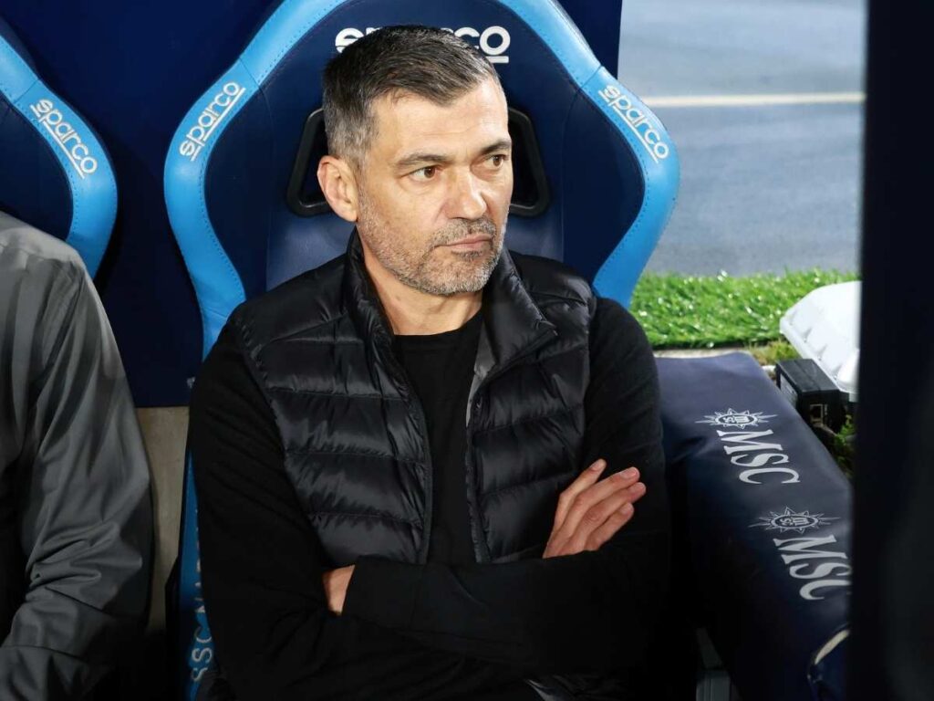 Sergio Conceicao AC Milan Napoli-Milan 2-1 Serie A 2024-2025