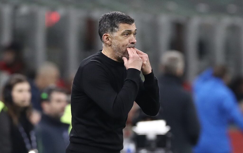 Sergio Conceicao AC Milan Milan-Lazio 1-2 Serie A 2024-2025