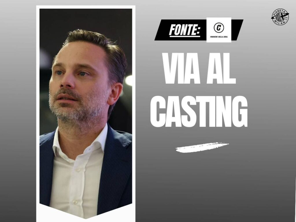 Direttore sportivo Milan, Furlani inizia la settimana di colloqui: il punto