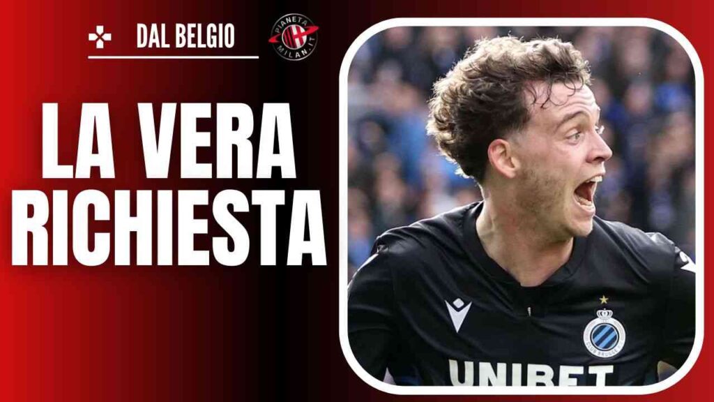 Maxim De Cuyper Bruges Calciomercato AC Milan