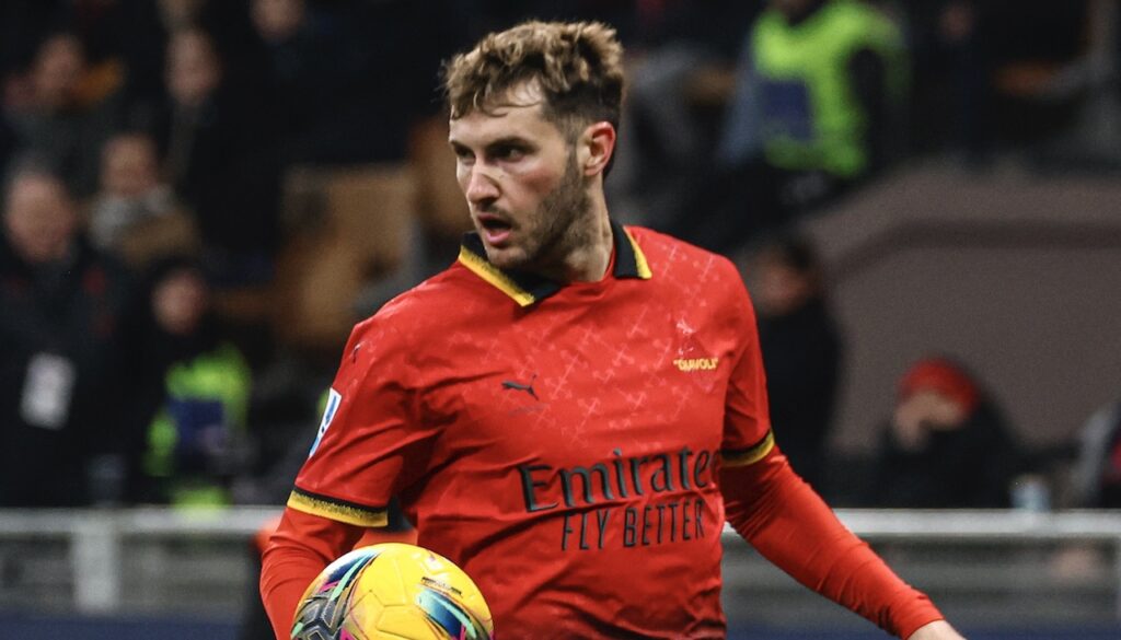 Santiago Giménez AC Milan Milan-Lazio 1-2 Serie A 2024-2025
