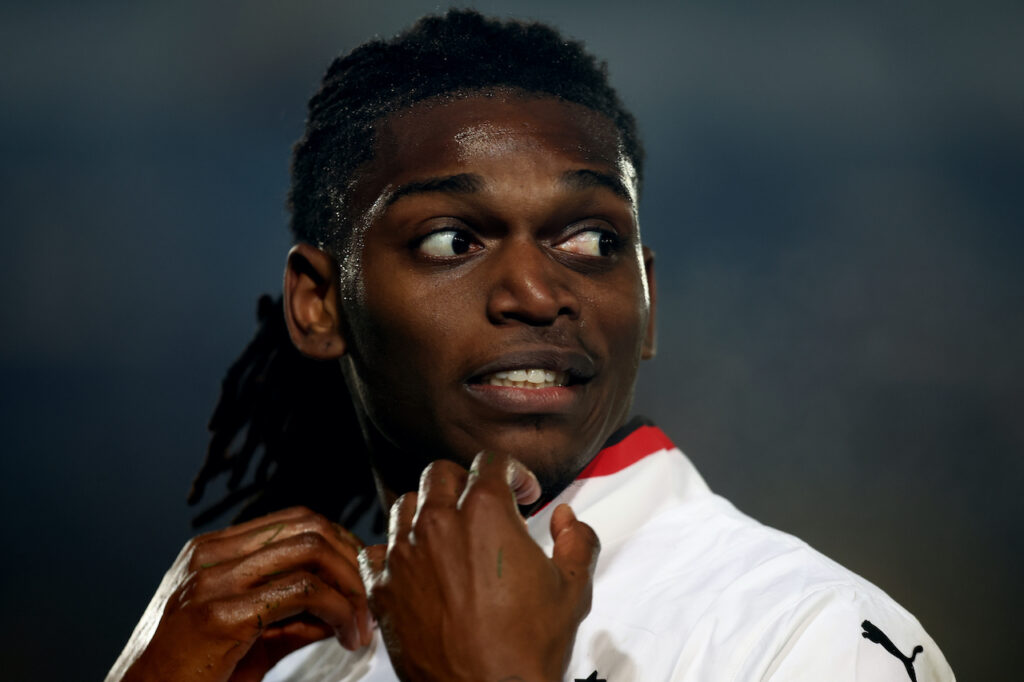 Rafael Leao AC Milan Lecce-Milan 2-3 Serie A 2024-2025