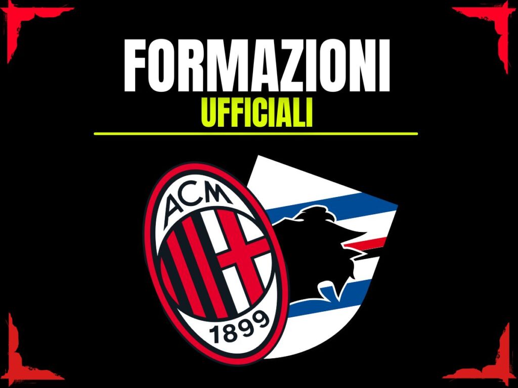 AC Milan Primavera - Milan-Sampdoria: formazioni ufficiali