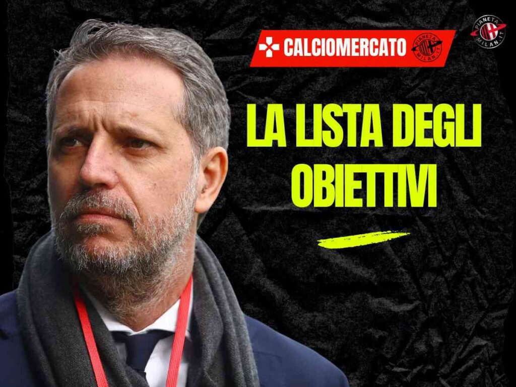 Milan, quali sarebbero gli obiettivi di mercato con Paratici? Ecco la lista