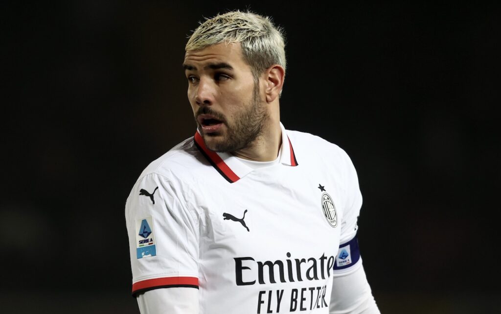 Theo Hernández AC Milan Lecce-Milan 2-3 Serie A 2024-2025