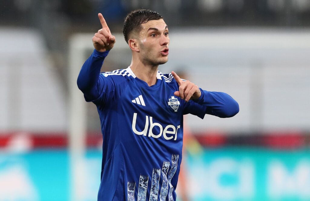 Como 1907 v Atalanta BC - Serie A