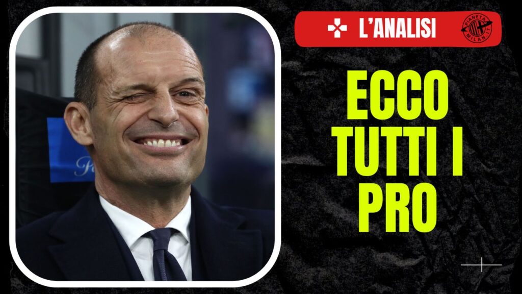 Nuovo allenatore AC Milan Allegri