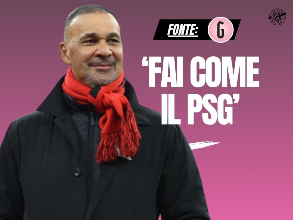 Milan, Gullit: "Che calcio si vuole fare? Fai come il PSG!". Sul DNA e l'allenatore...
