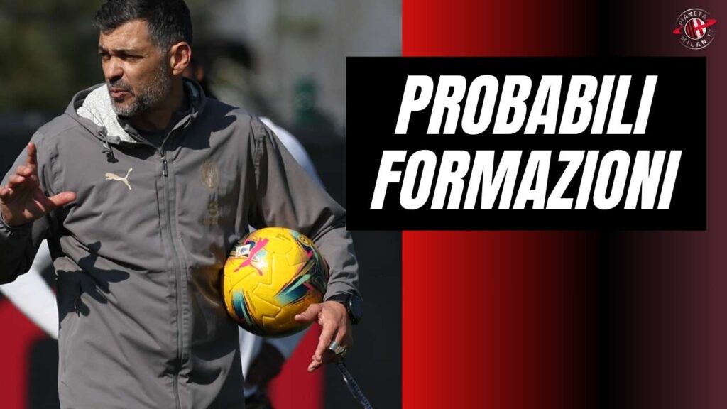 Probabili formazioni Milan-Como Serie A 2024-2025