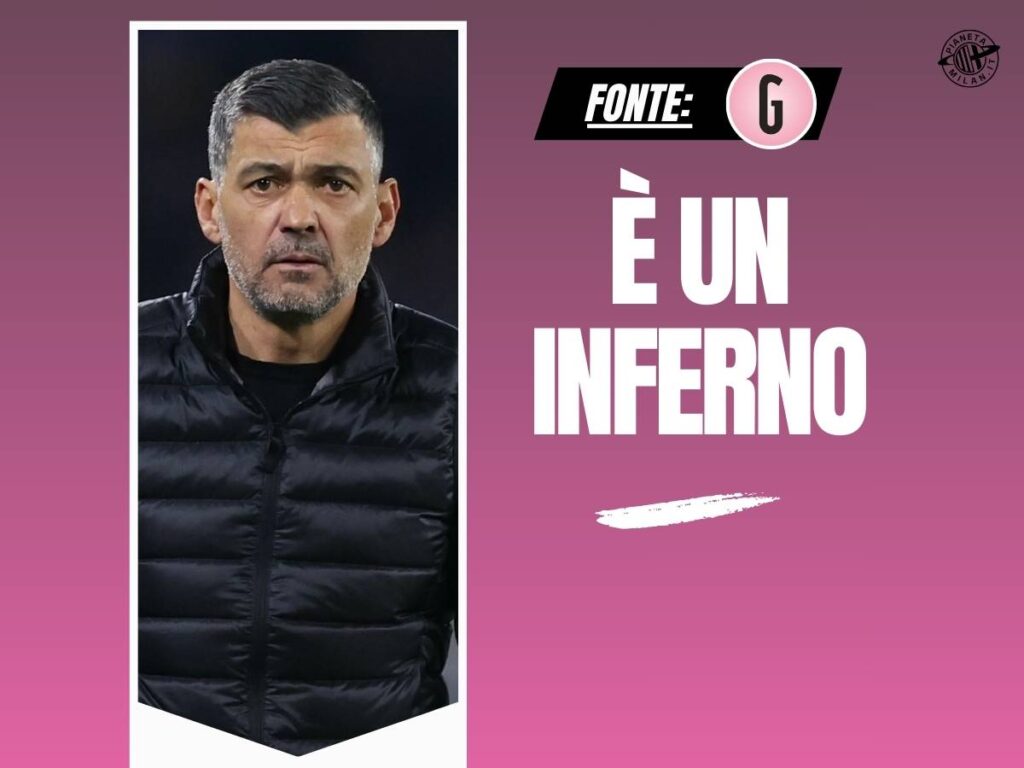Napoli-Milan, gli alibi di Conceicao: "Domenica nera, è successo di tutto"