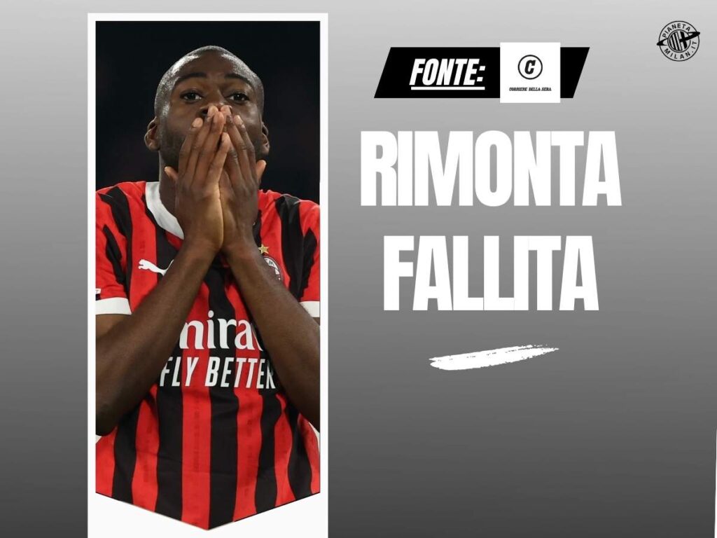 Milan, a Napoli risveglio tardivo: Champions ora quasi impossibile