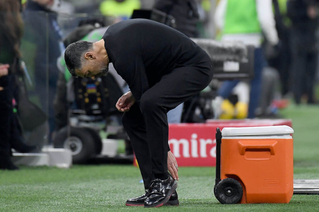 Sergio Conceicao AC Milan Milan-Lazio 1-2 Serie A 2024-2025