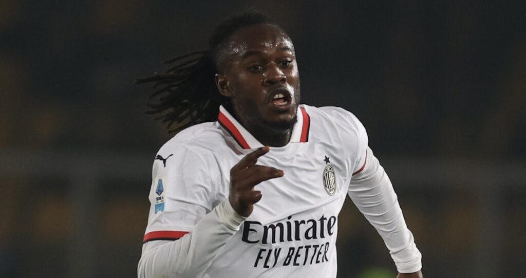 Warren Bondo AC Milan Lecce-Milan 2-3 Serie A 2024-2025
