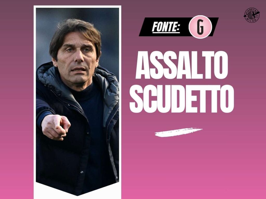 Napoli-Milan, Conte: "Saremmo dei folli a non credere nello Scudetto"