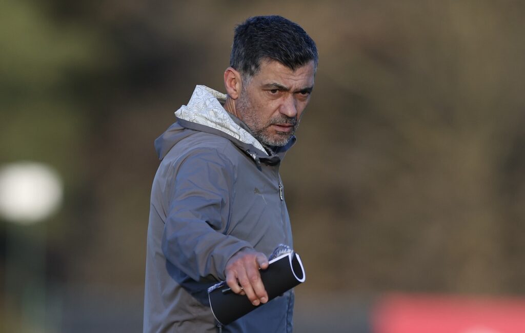 Sergio Conceicao AC Milan allenamento Milanello
