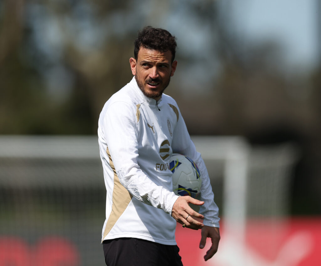 Alessandro Florenzi AC Milan allenamento Milanello