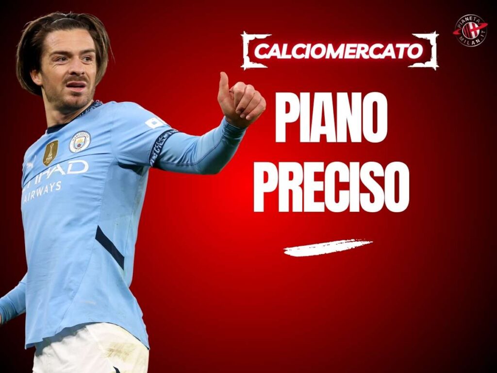 Calciomercato Milan, dall'Inghilterra: "I rossoneri vogliono Grealish: ecco il piano"